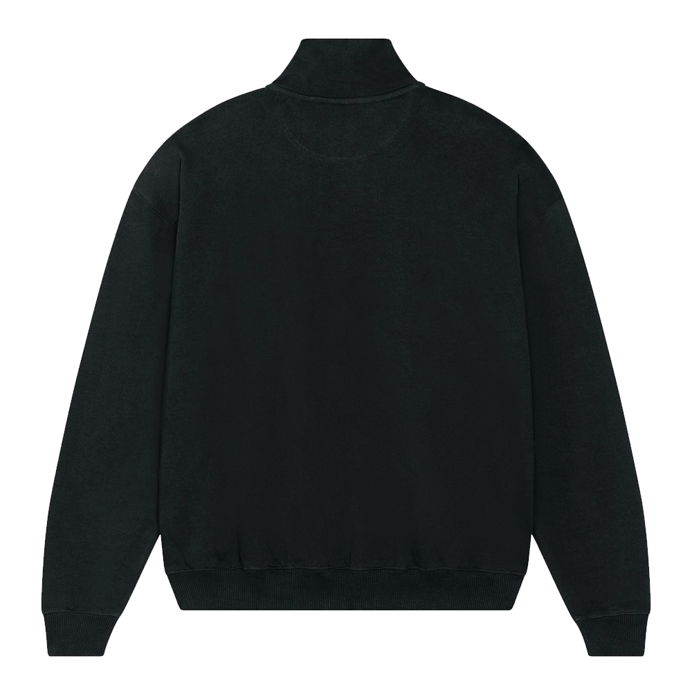 Crew neck 2025 zip up